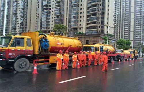 临高市政管道清淤
