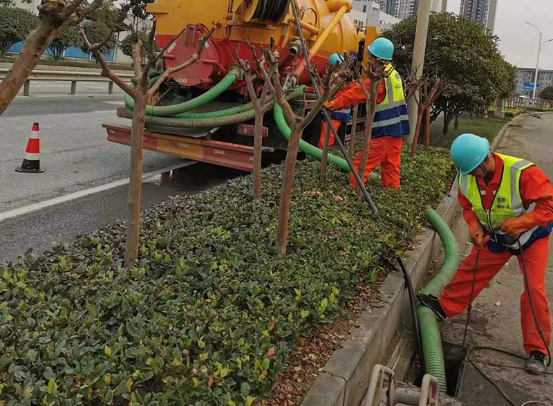 临高市政管道清淤